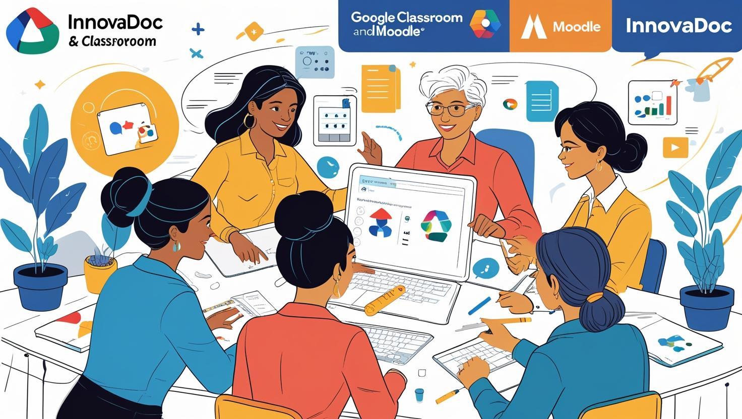 Refleja la esencia del proyecto, cuyo objetivo es empoderar a las docentes mediante la capacitación en el uso integral de herramientas digitales